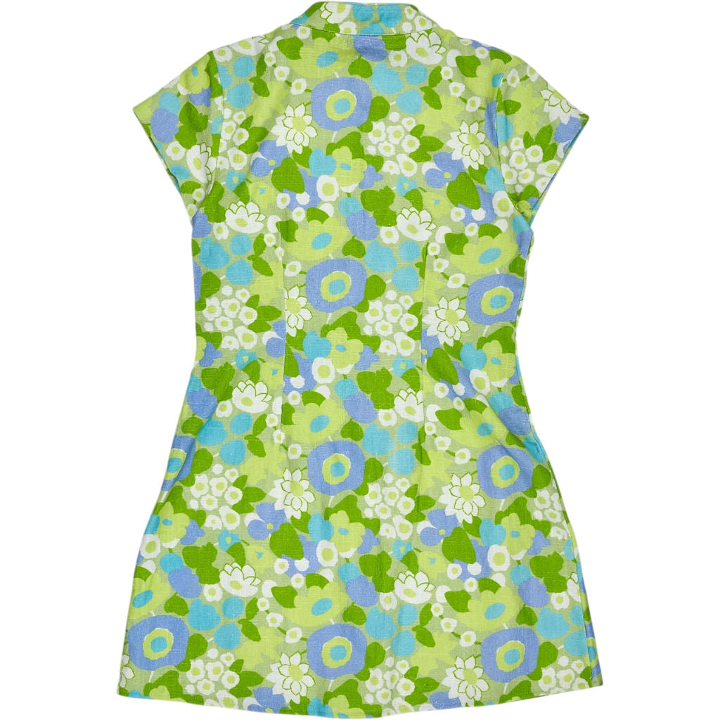 Rixo Green Blue Lolita Dress