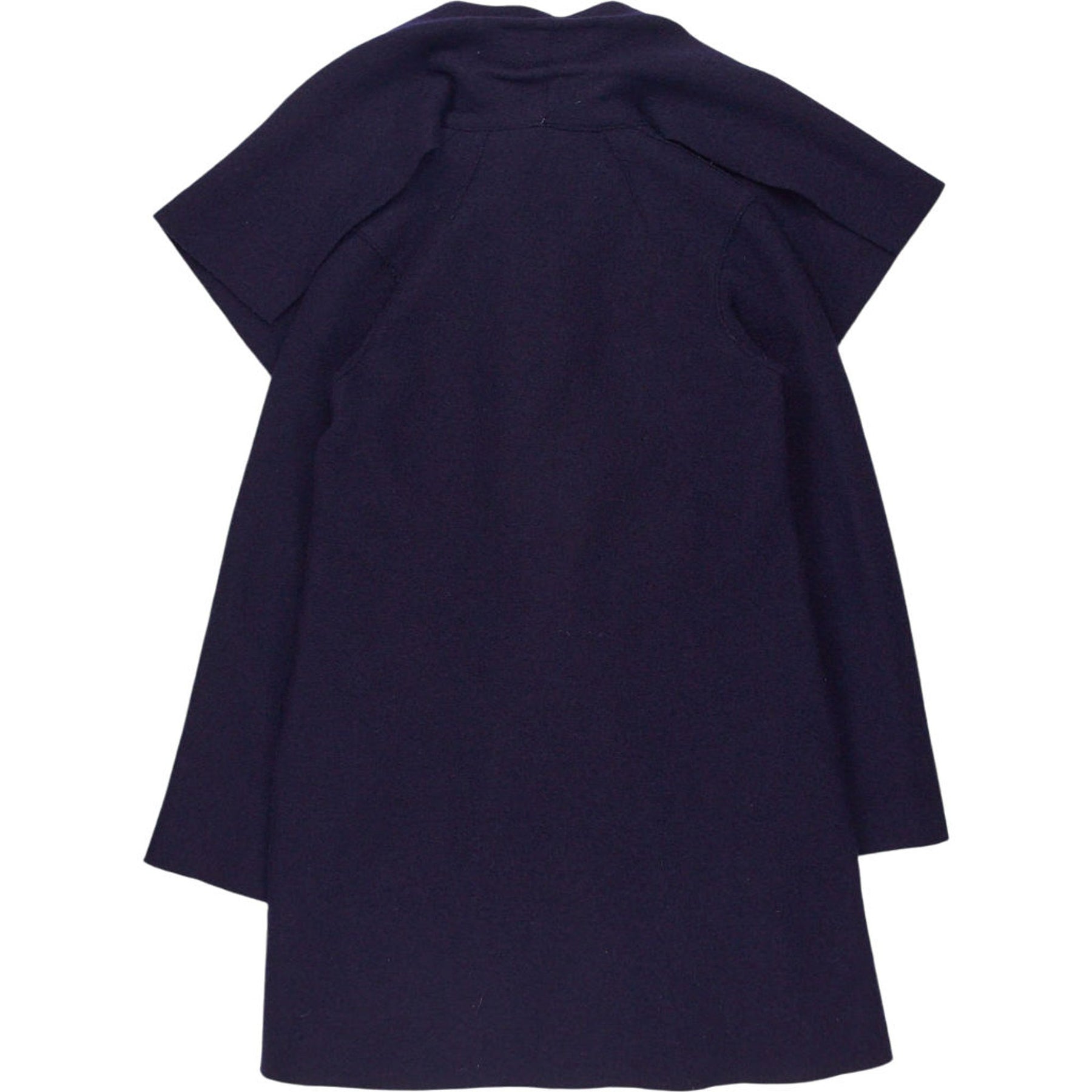 Harris Wharf London Navy Wool Coat