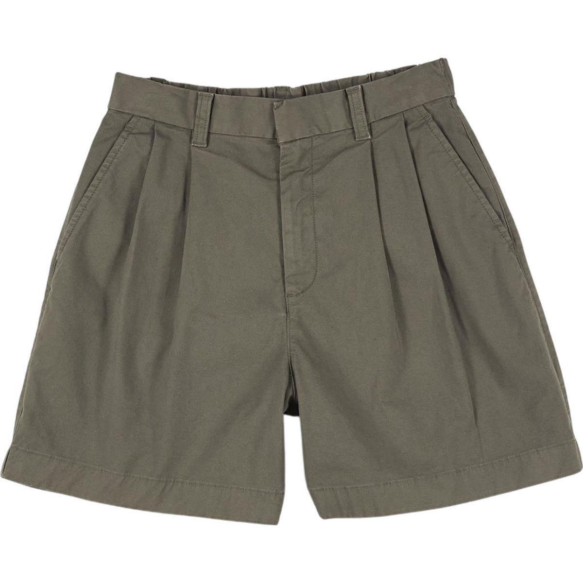 Gap Khaki Pleated Shorts