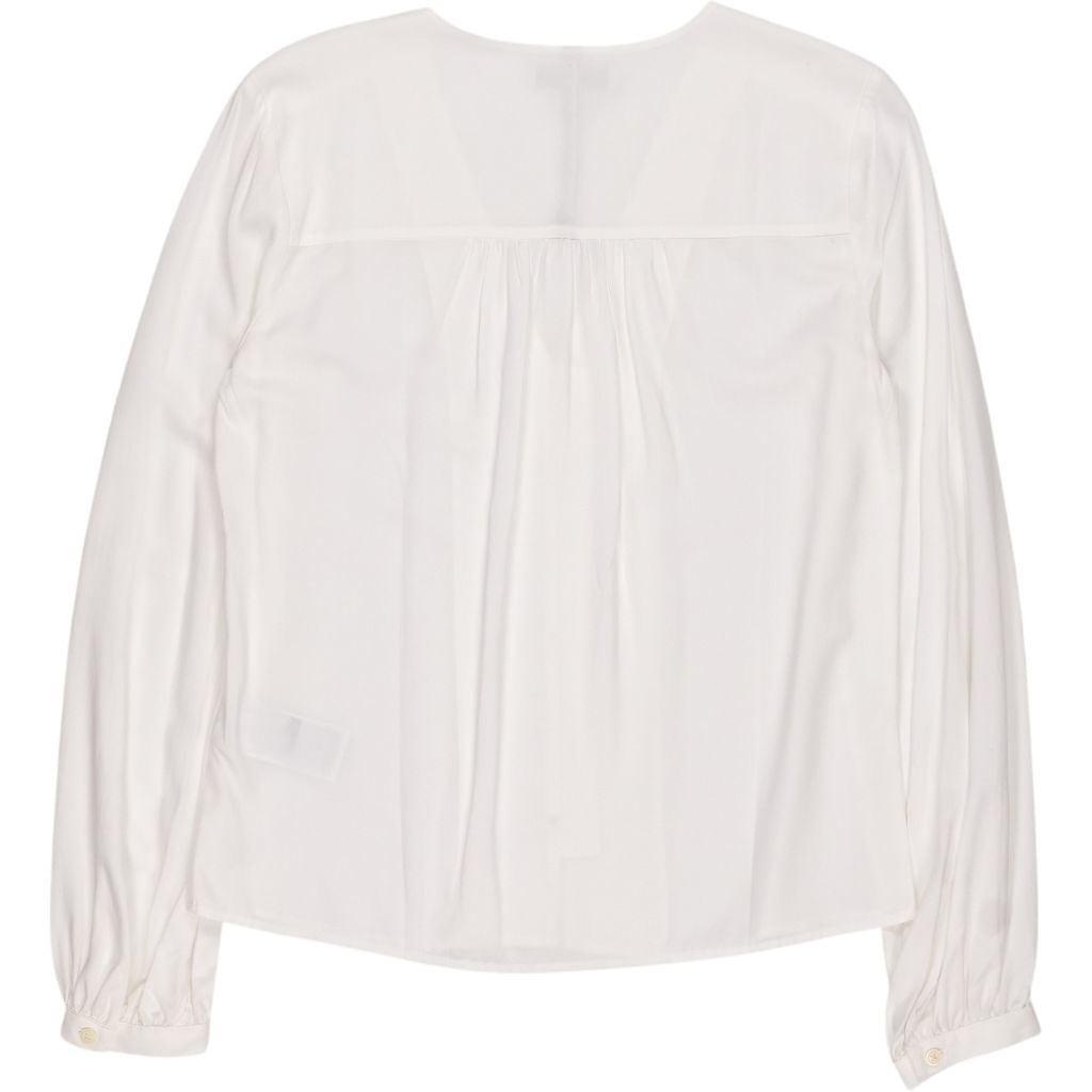 Tommy Hilfiger White Long Sleeve Blouse