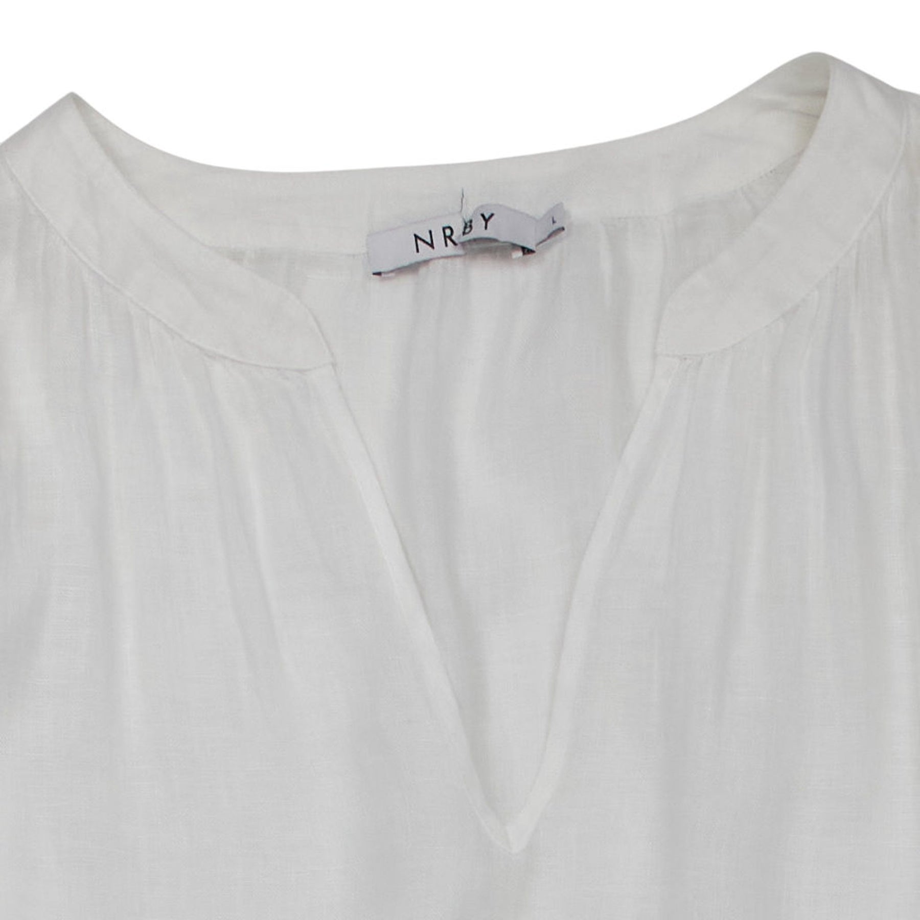 NRBY White Linen Dress