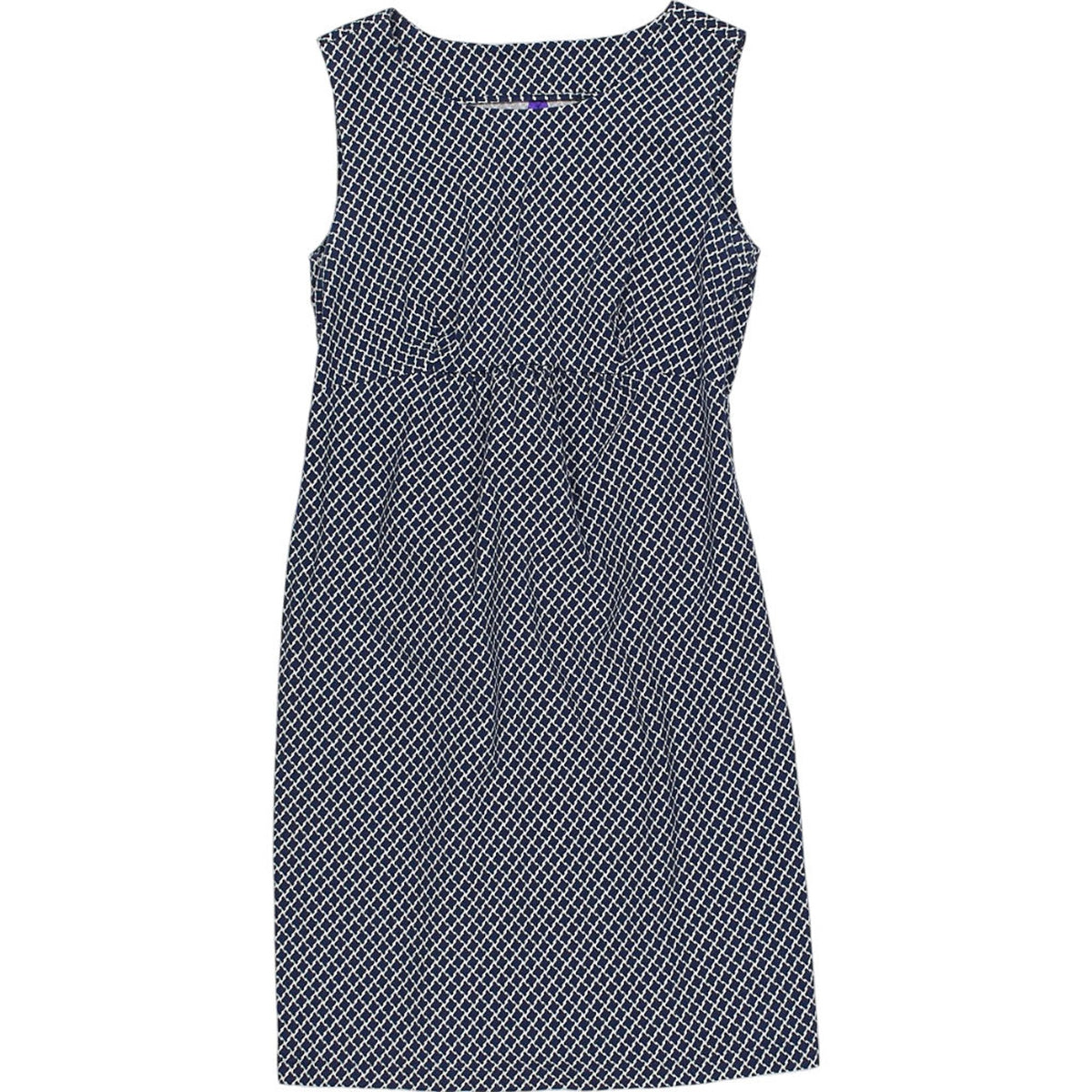Seraphine Blue Patterned Sleeveless Dress
