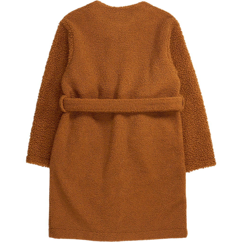JW Anderson Brown Belted Teddy Coat