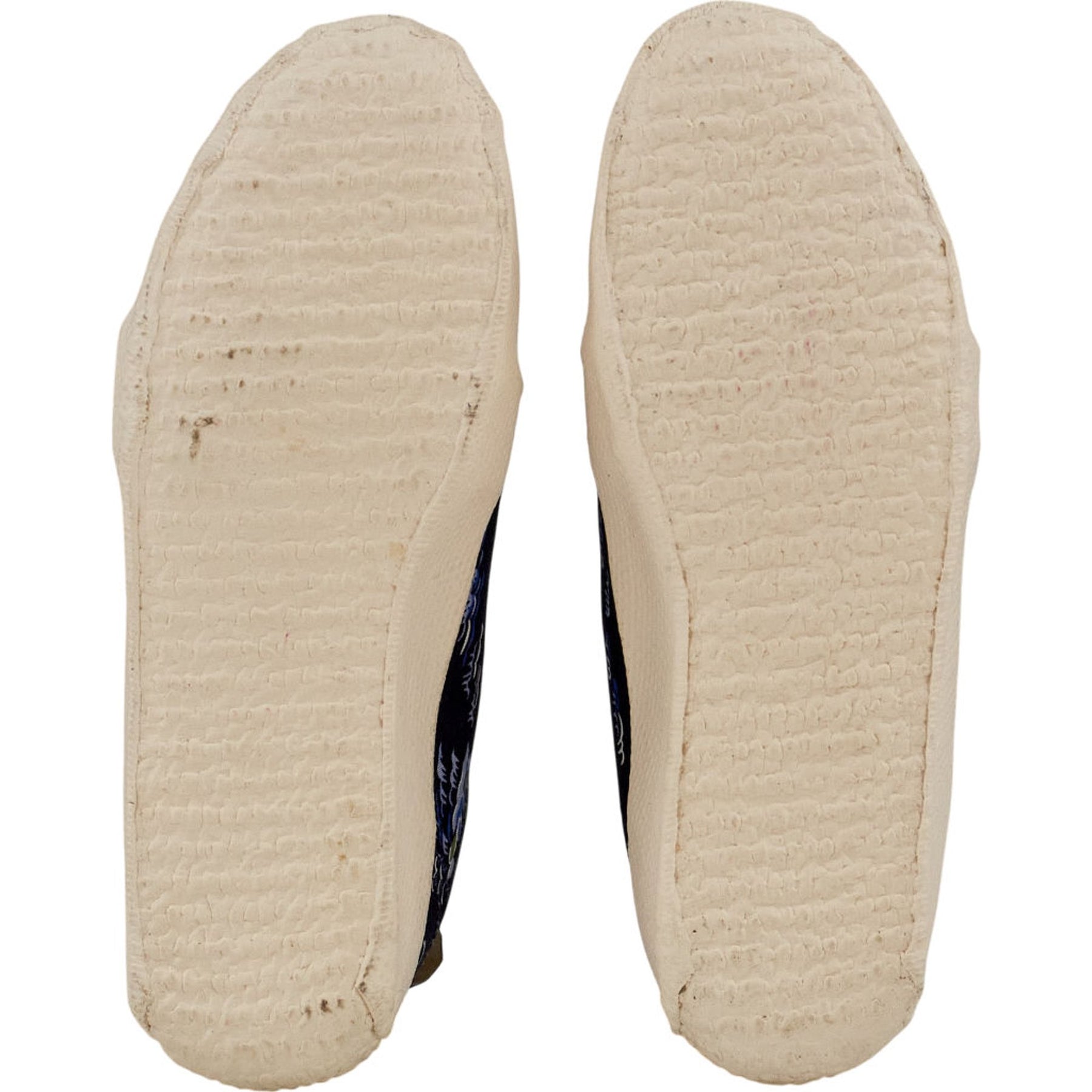 YMC Navy Patterned Trainers