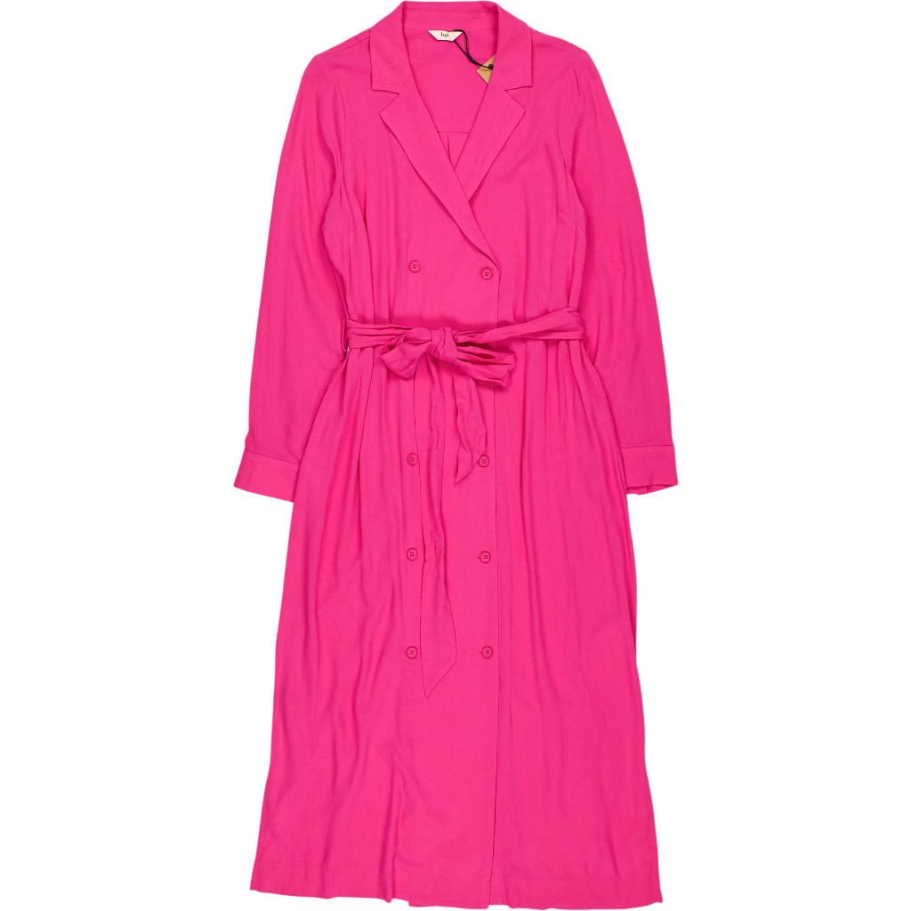 Hush Beetroot Jillian Midi Dress