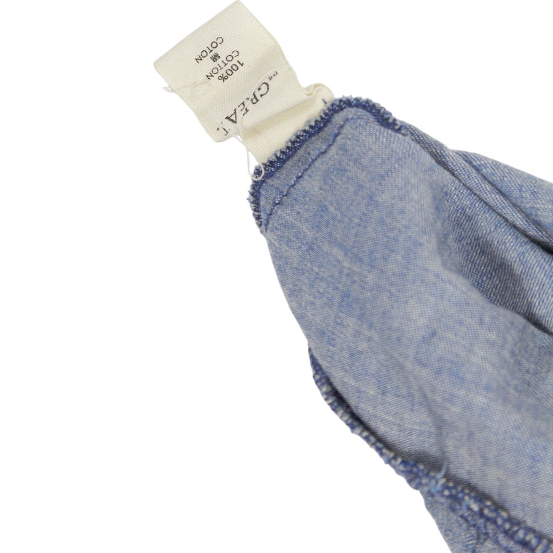 The Great Blue Cotton Blouse