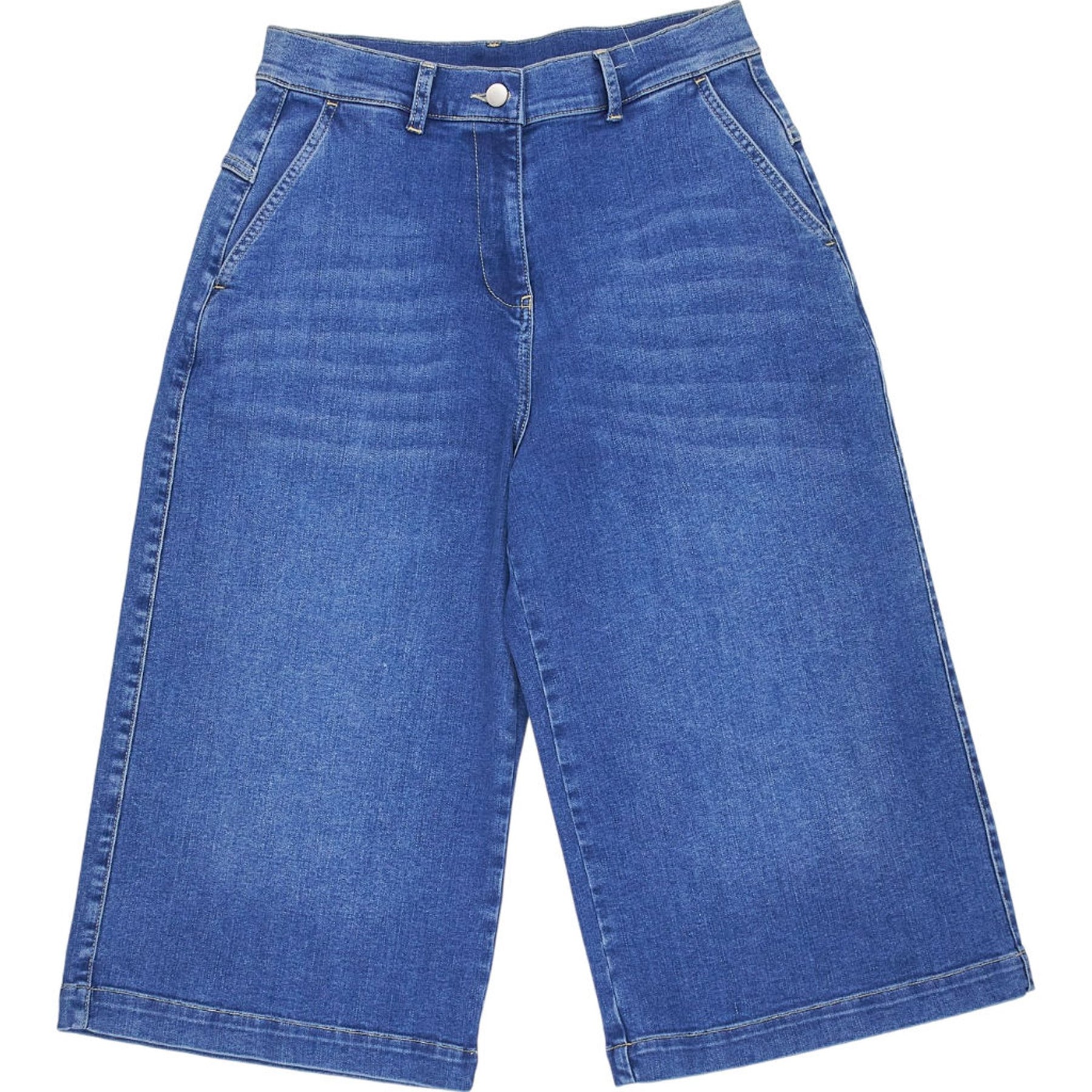 WYSE Blue Denim Culottes
