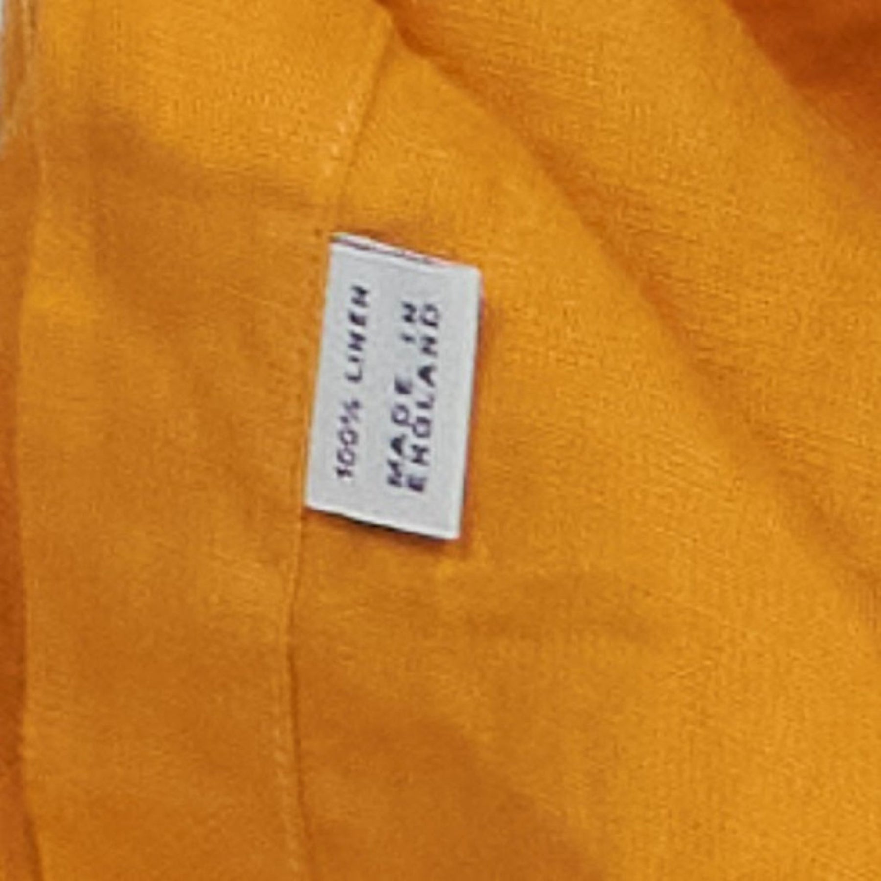 Drake's Yellow Linen Shirt