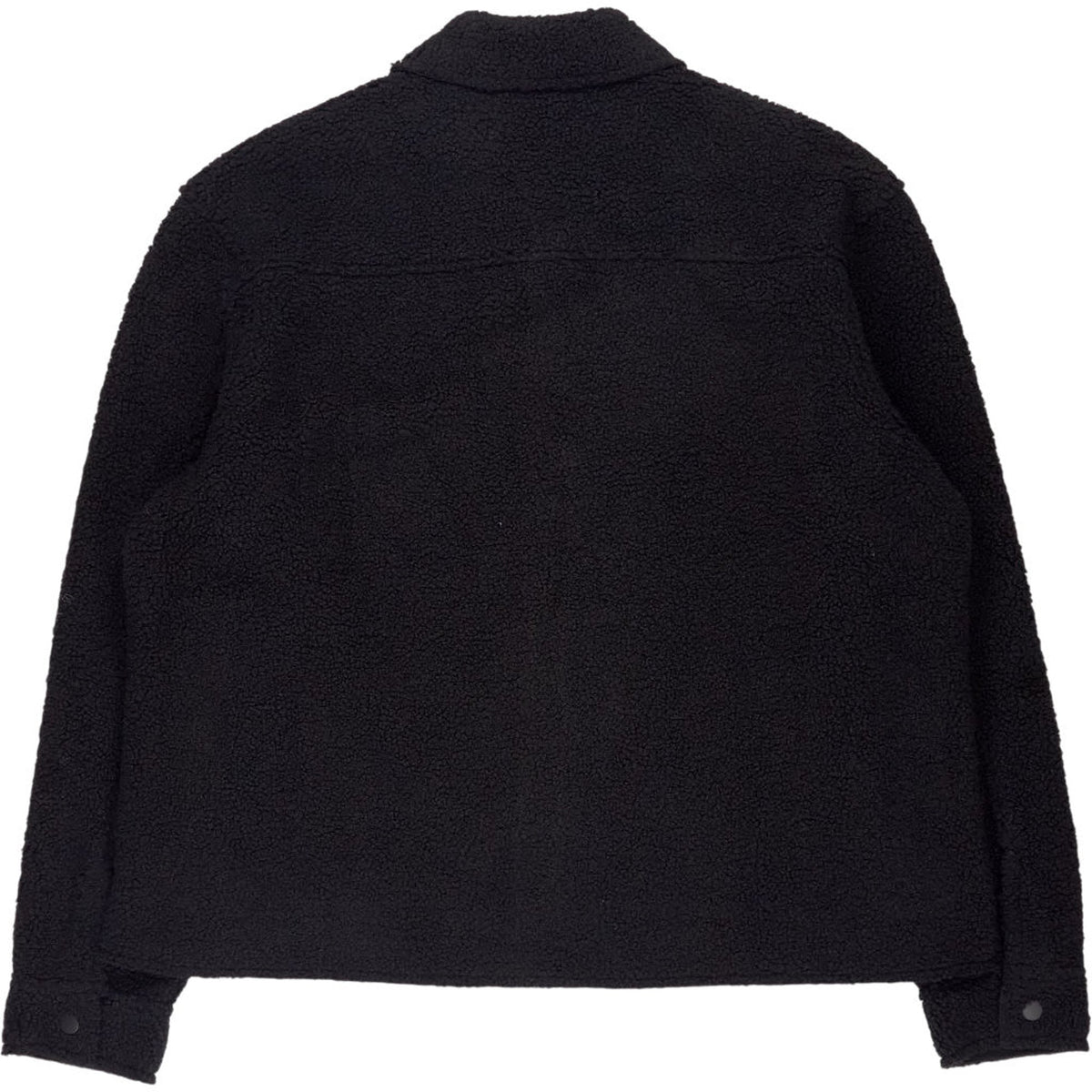 Pull & Bear Black Sherpa Jacket