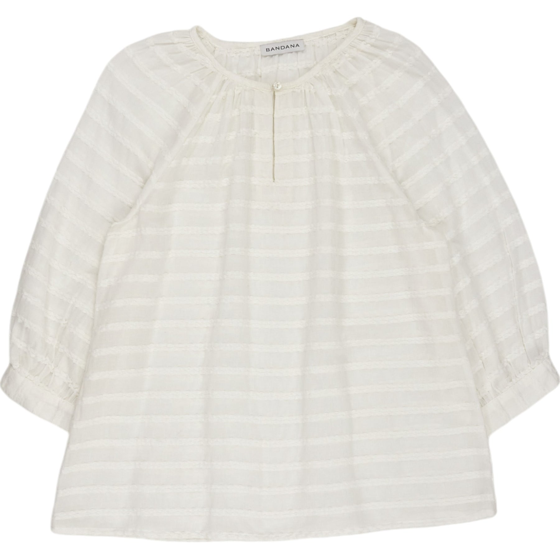 Bandana Sample White Blouse