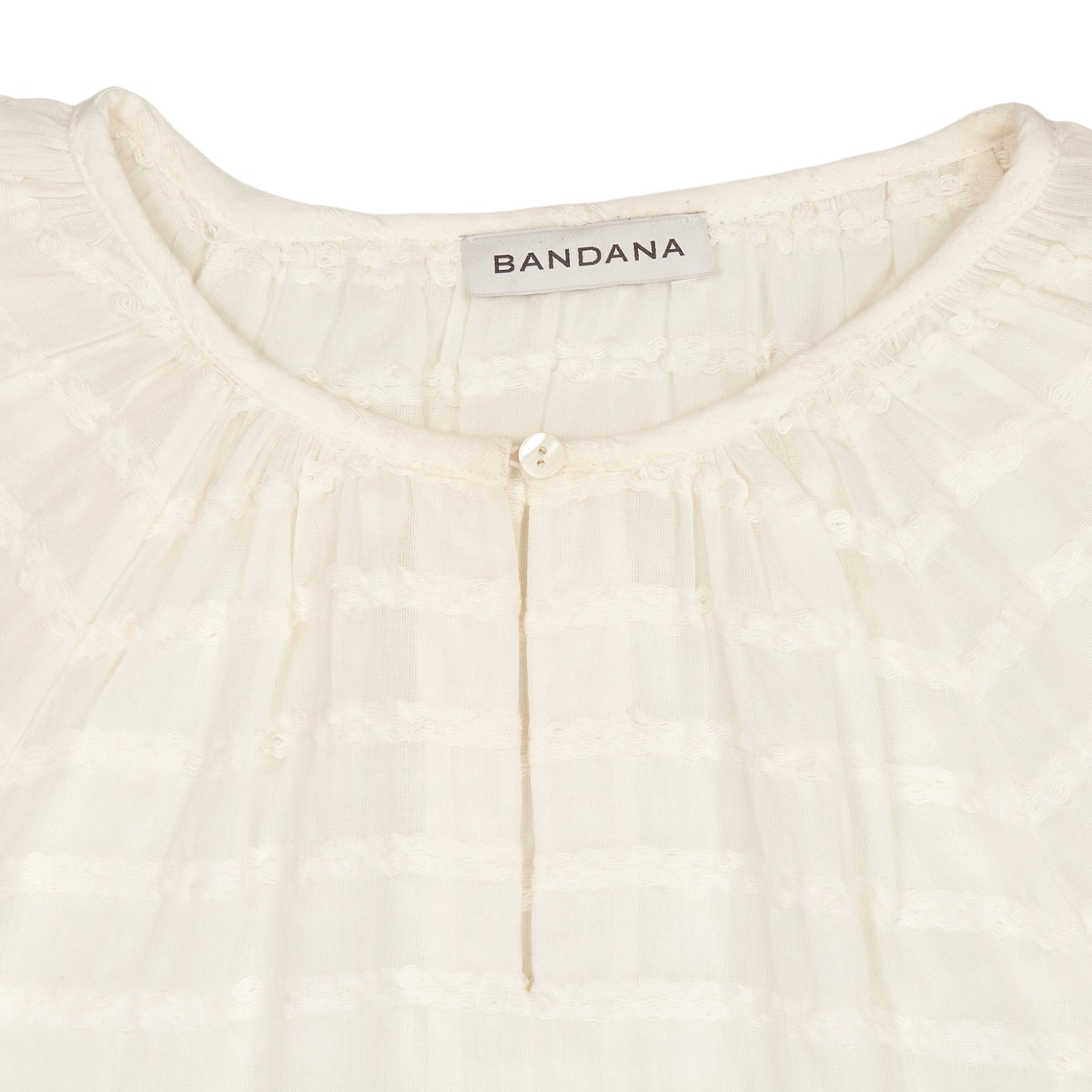 Bandana Sample White Blouse