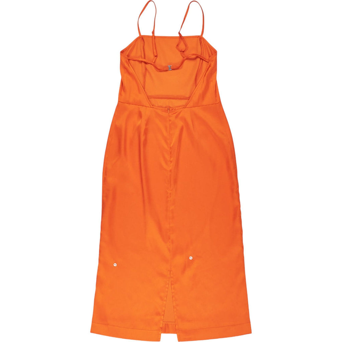 OMNES Orange Strappy Dress
