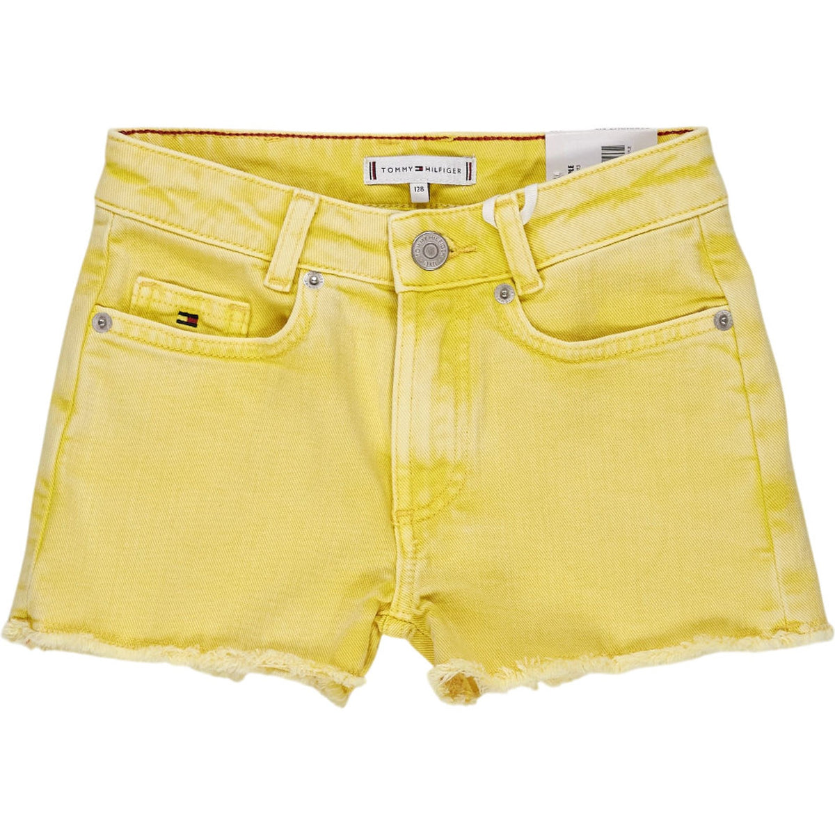 Tommy Hilfiger Yellow Denim Shorts