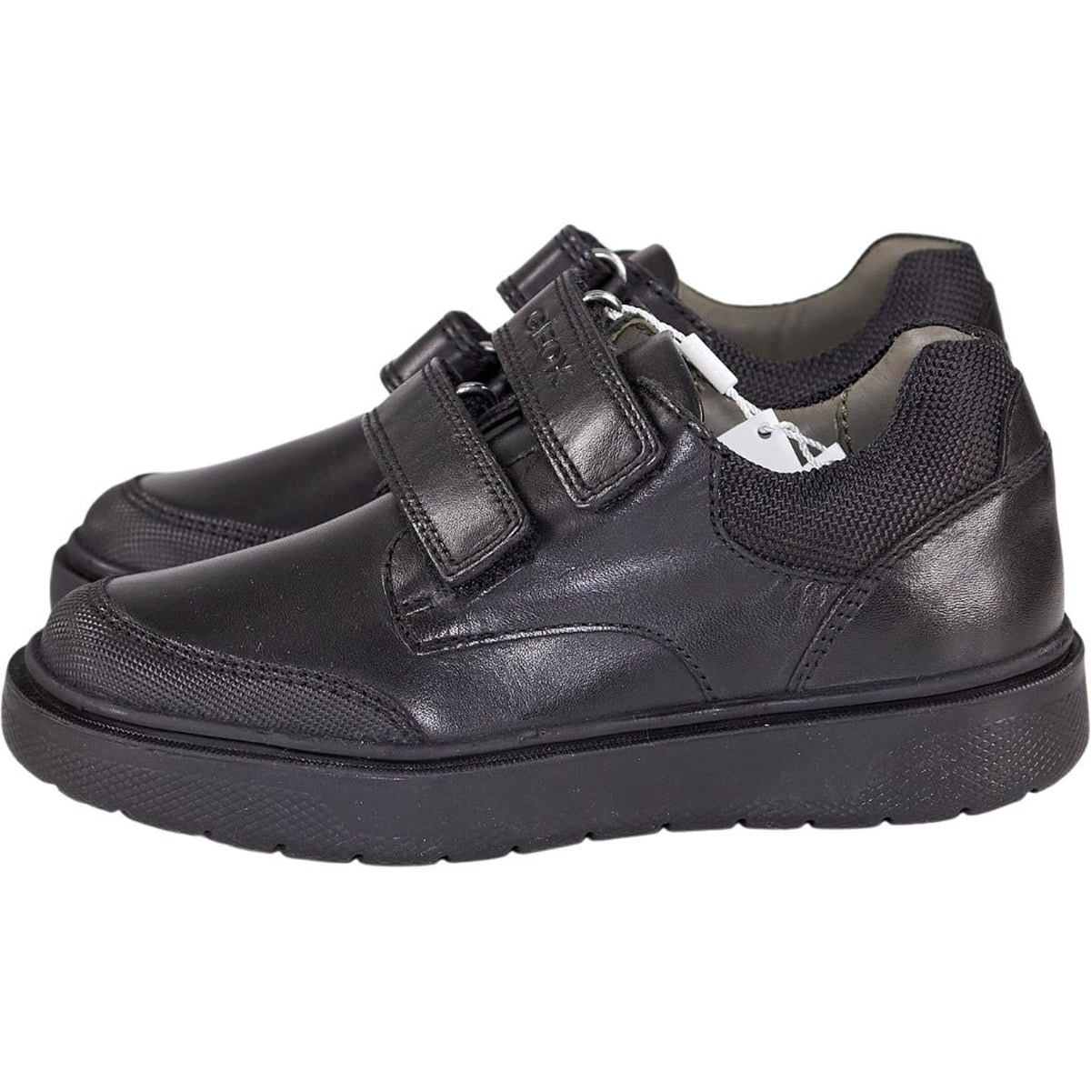 Geox Black J Riddock B.F Shoes