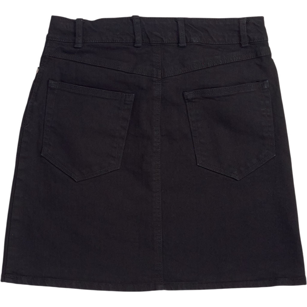 Baukjen Black Denim Skirt