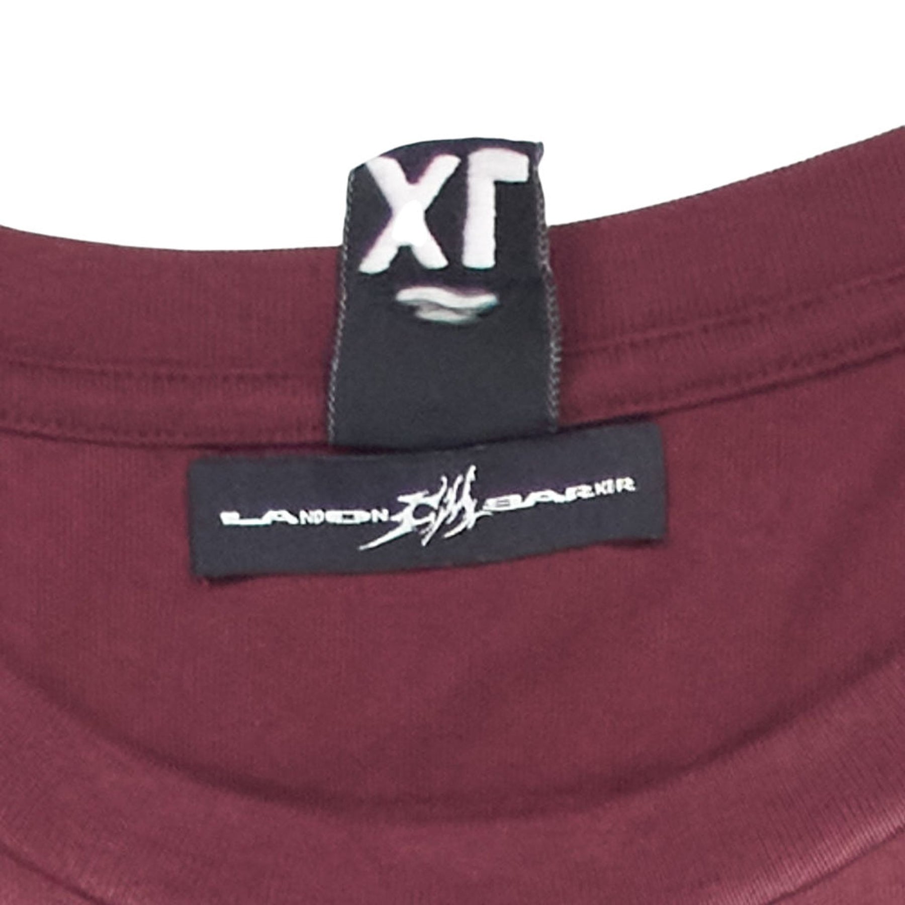 Landon Barker Burgundy T-Shirt