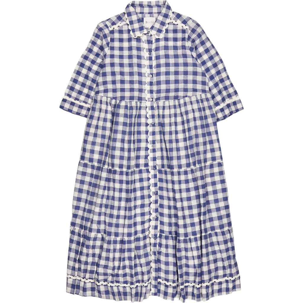 Bonté Blue White Check Koko Dress