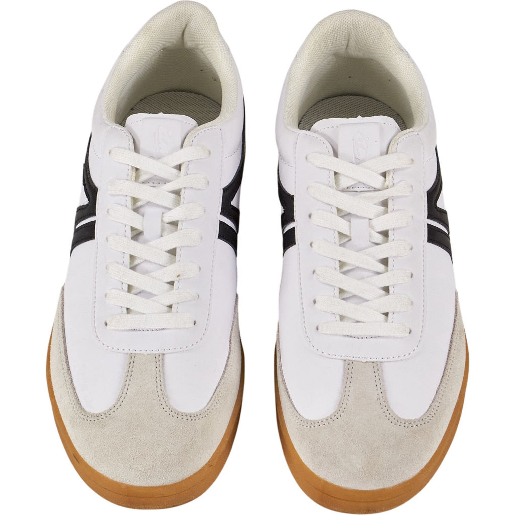 Pull&Bear White Black Trainers EU 45