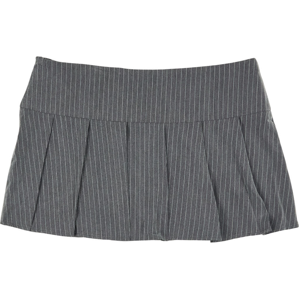Motel Grey Senona Skirt Pinstripe