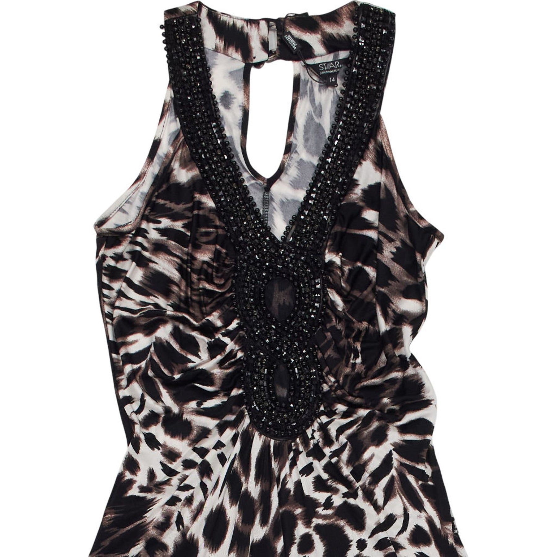 Julian McDonald/Debenhams Animal Print Maxi Dress