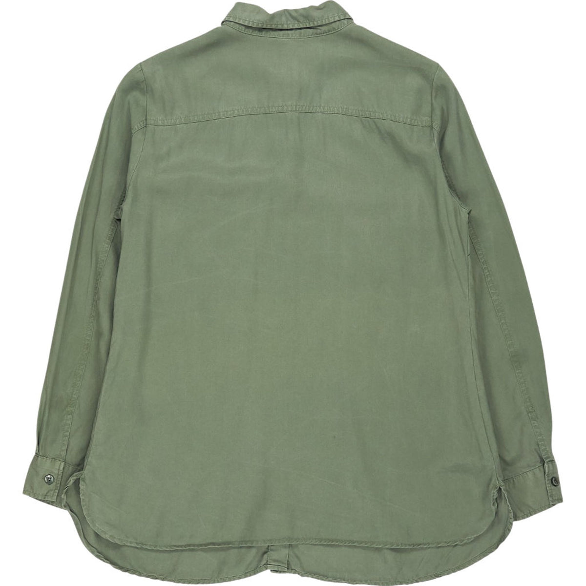 Isabella Oliver Maternity Green Tencel Shirt