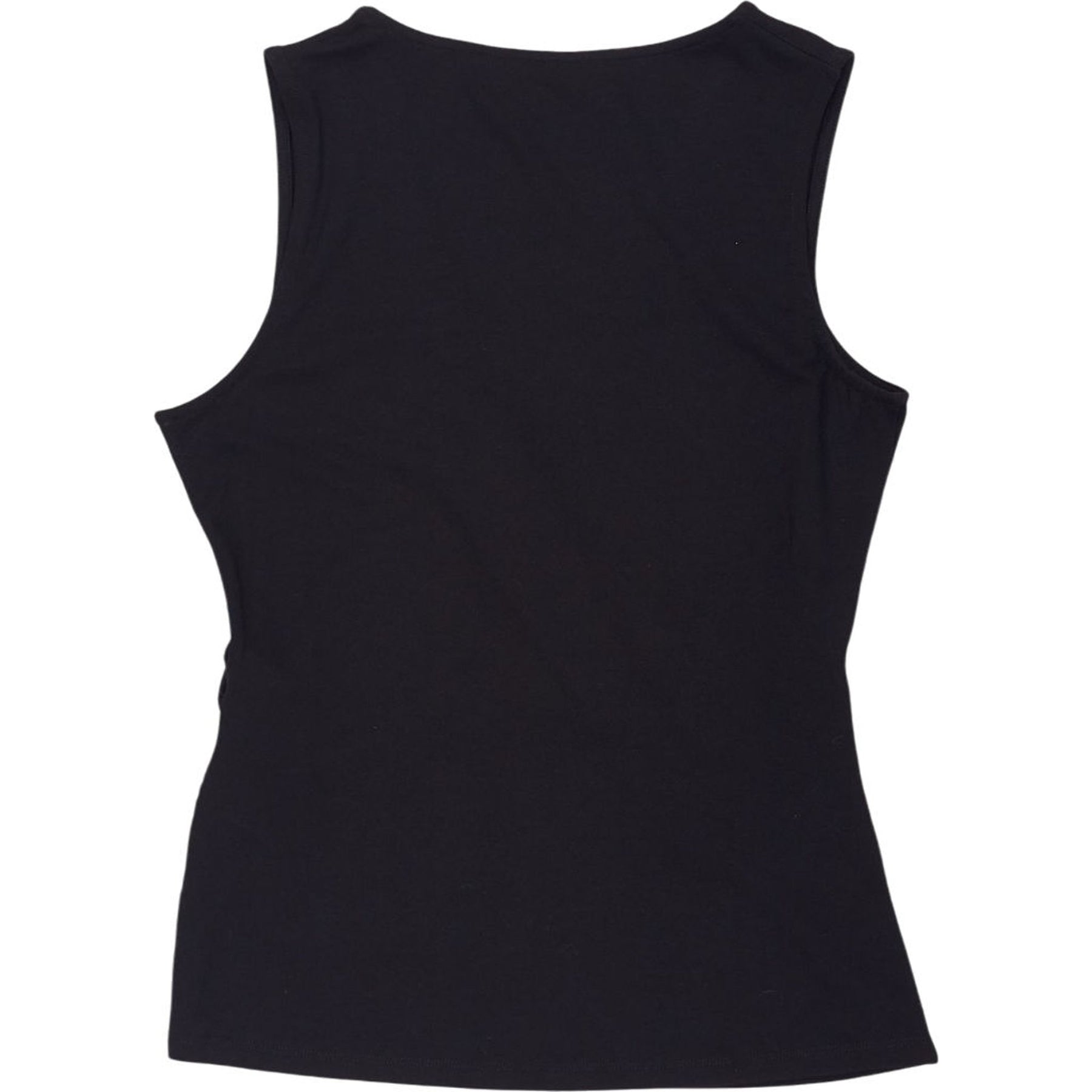 Sosandar Black Wrap Top