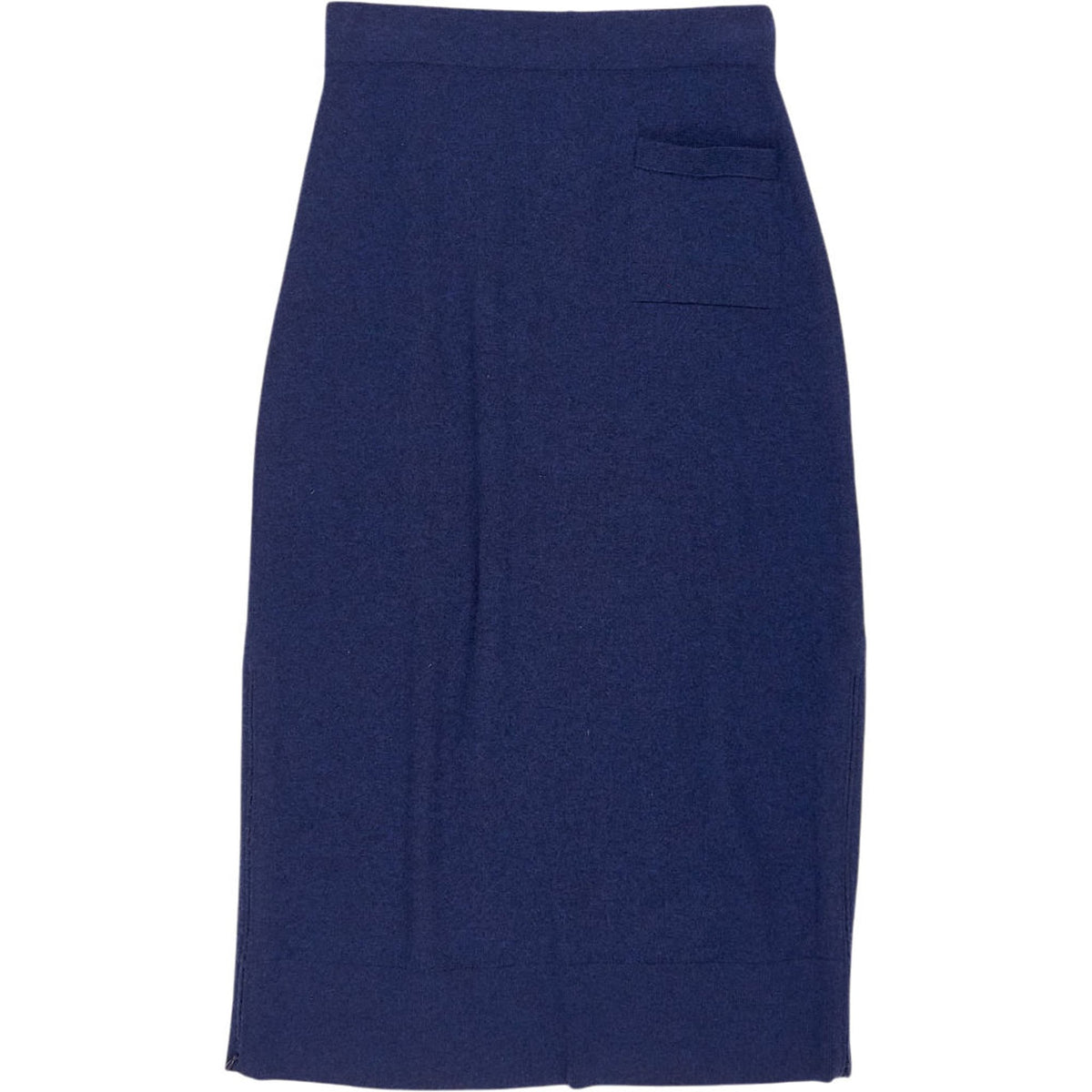 Akris Blue Cashmere Skirt
