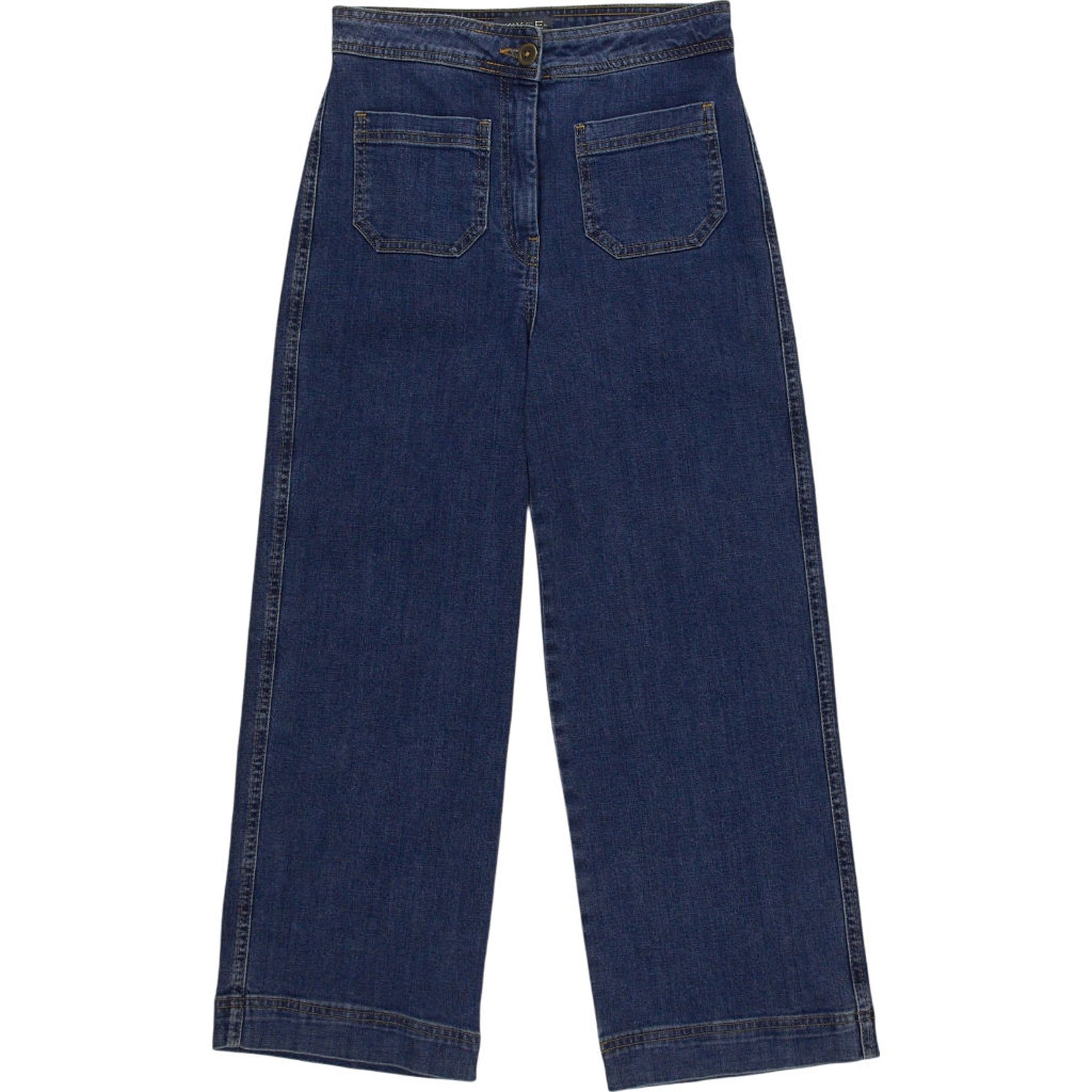 WYSE London Blue Wide Leg Jeans