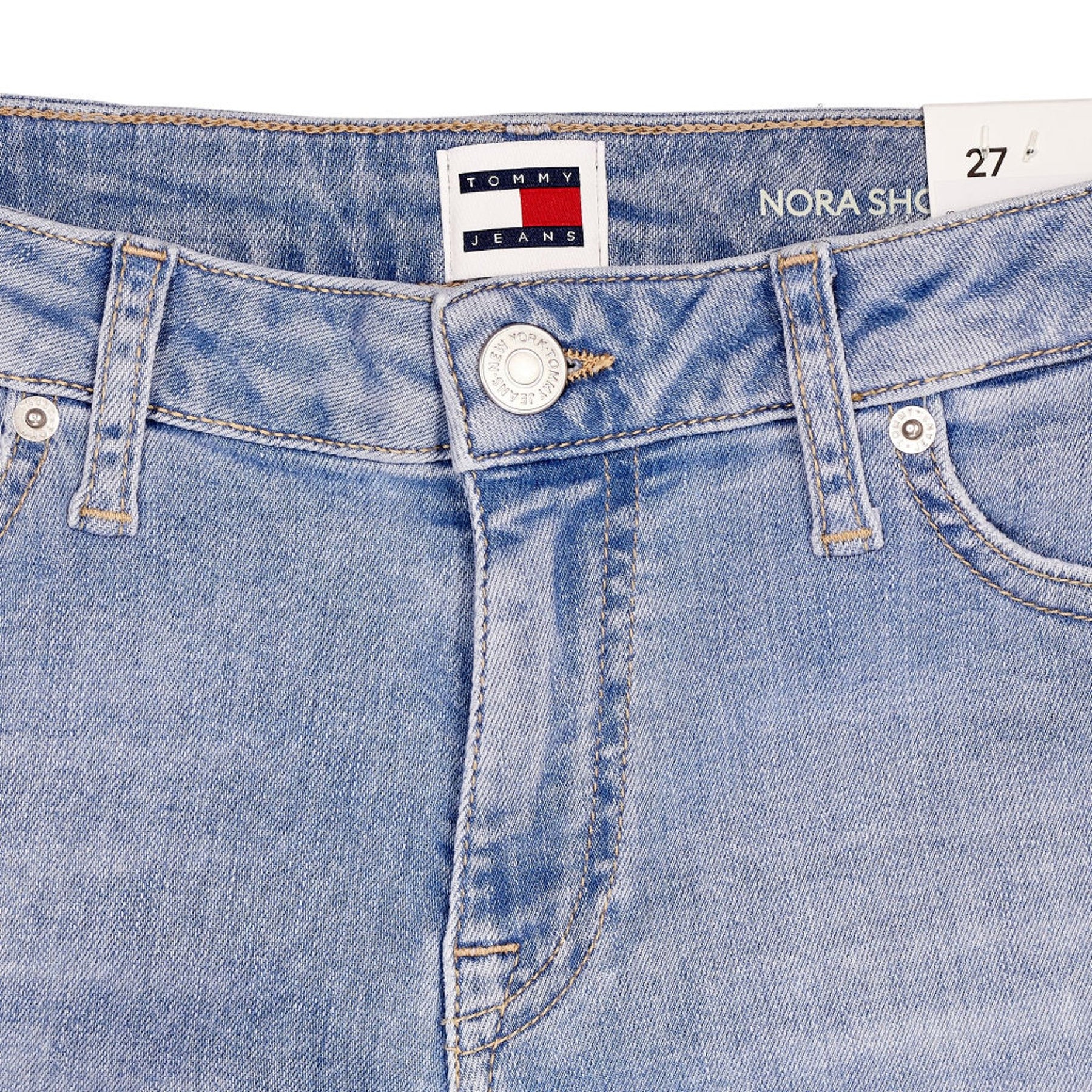 Tommy Jeans Light Denim Nora Shorts