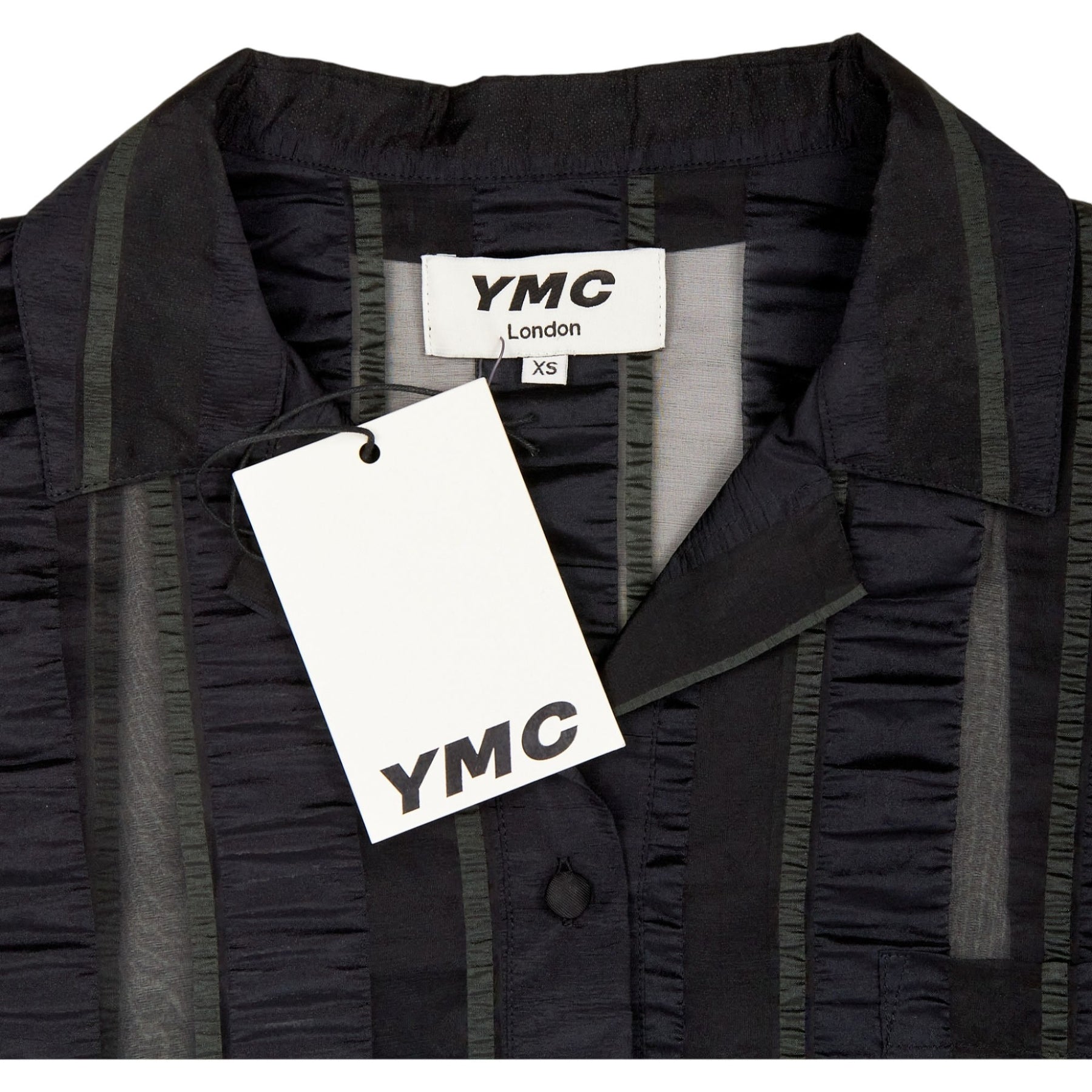 YMC Black Striped Dress