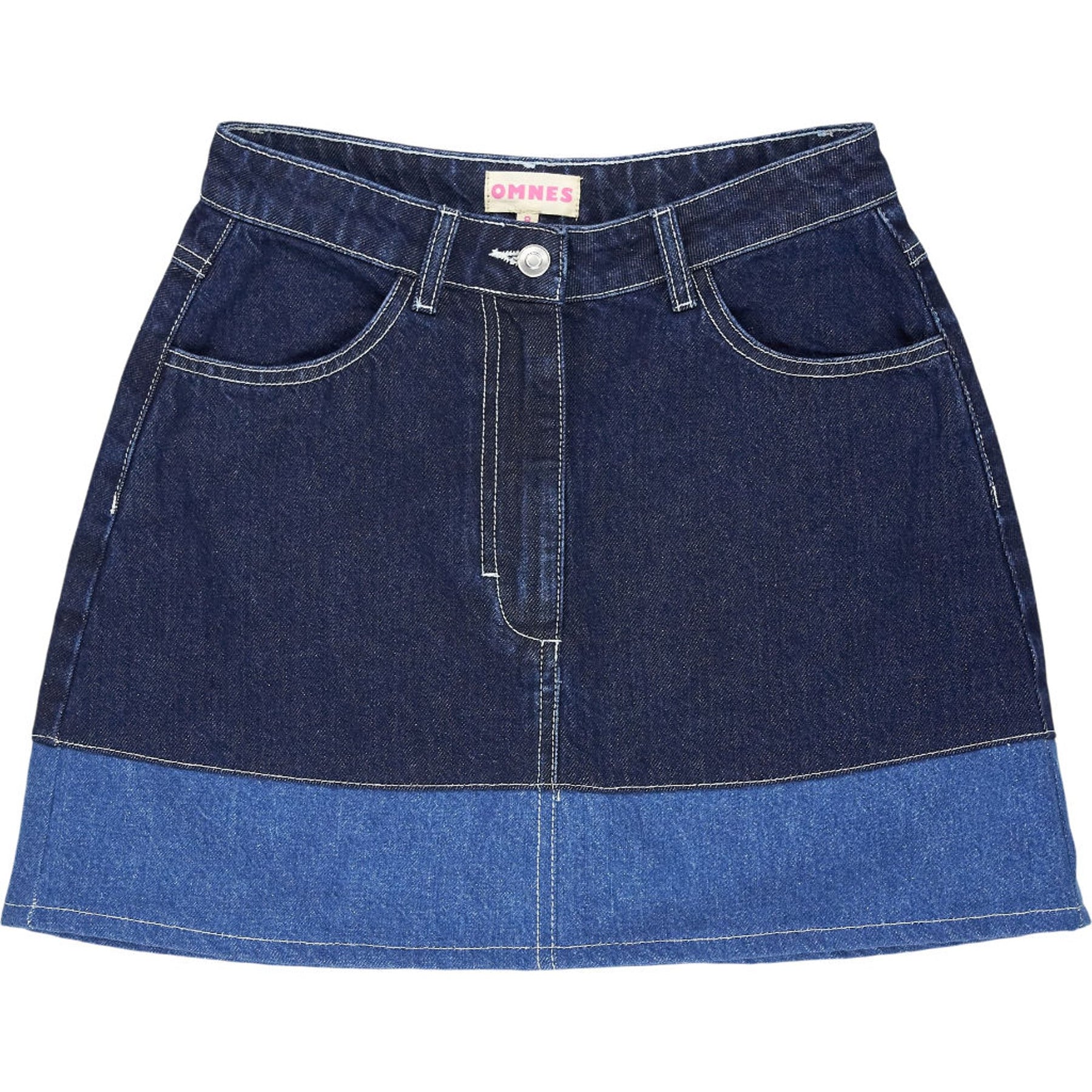 OMNES Blue Denim Skirt