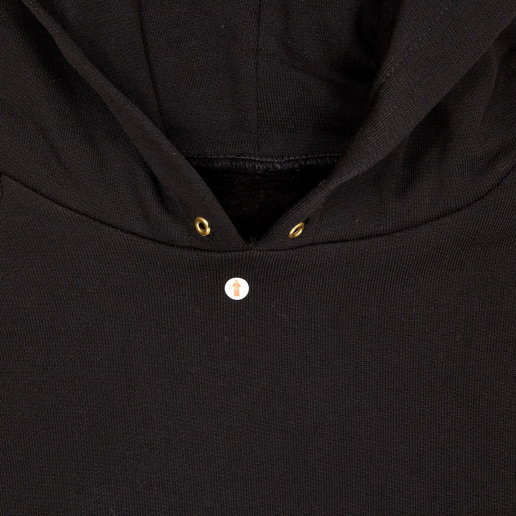 Mother of Pearl Black Hoodie