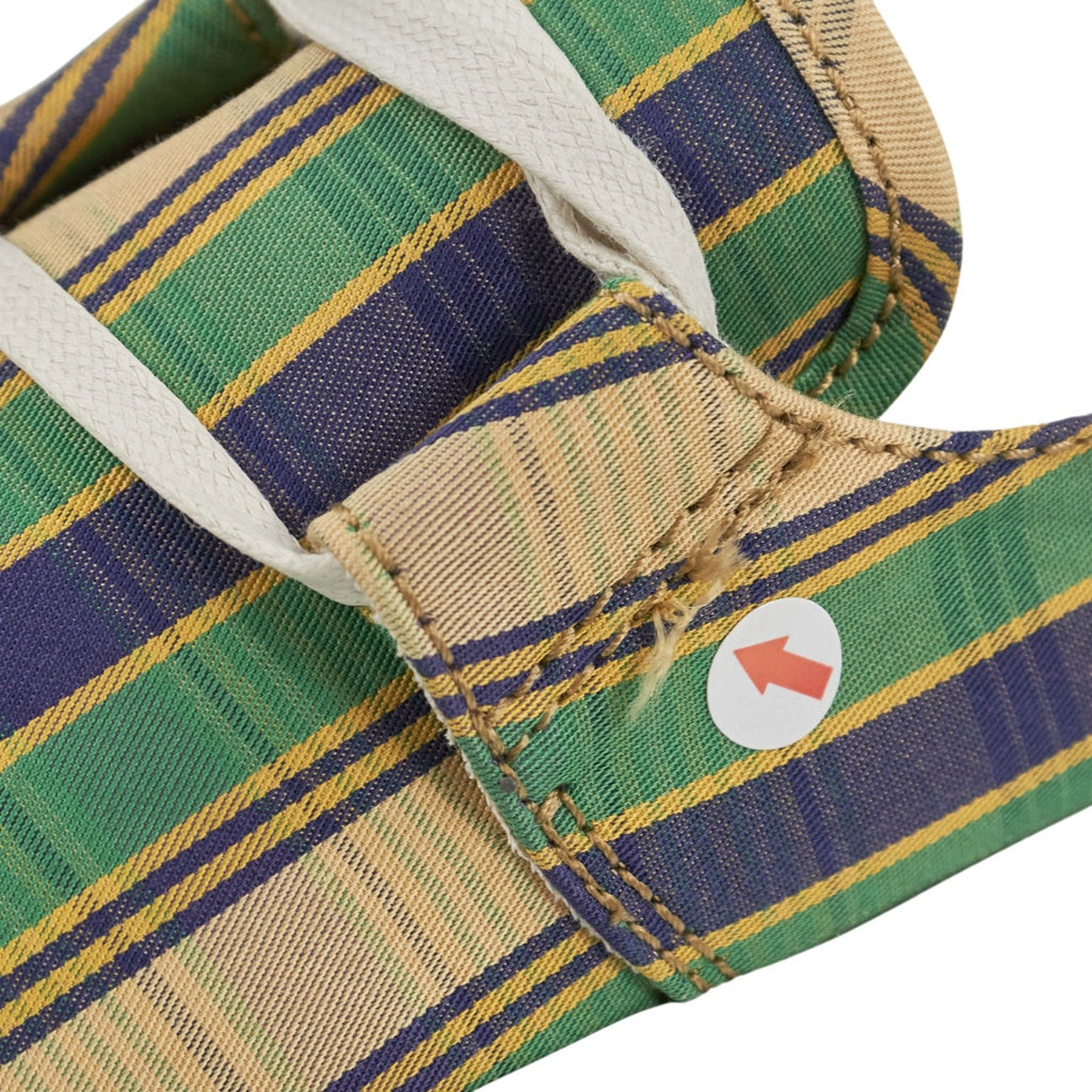 YMC Multicoloured Striped Trainers