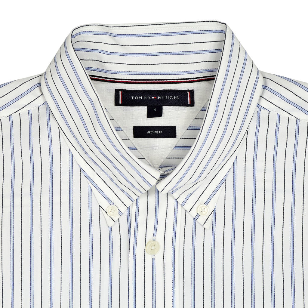 Tommy Hilfiger White Striped Shirt