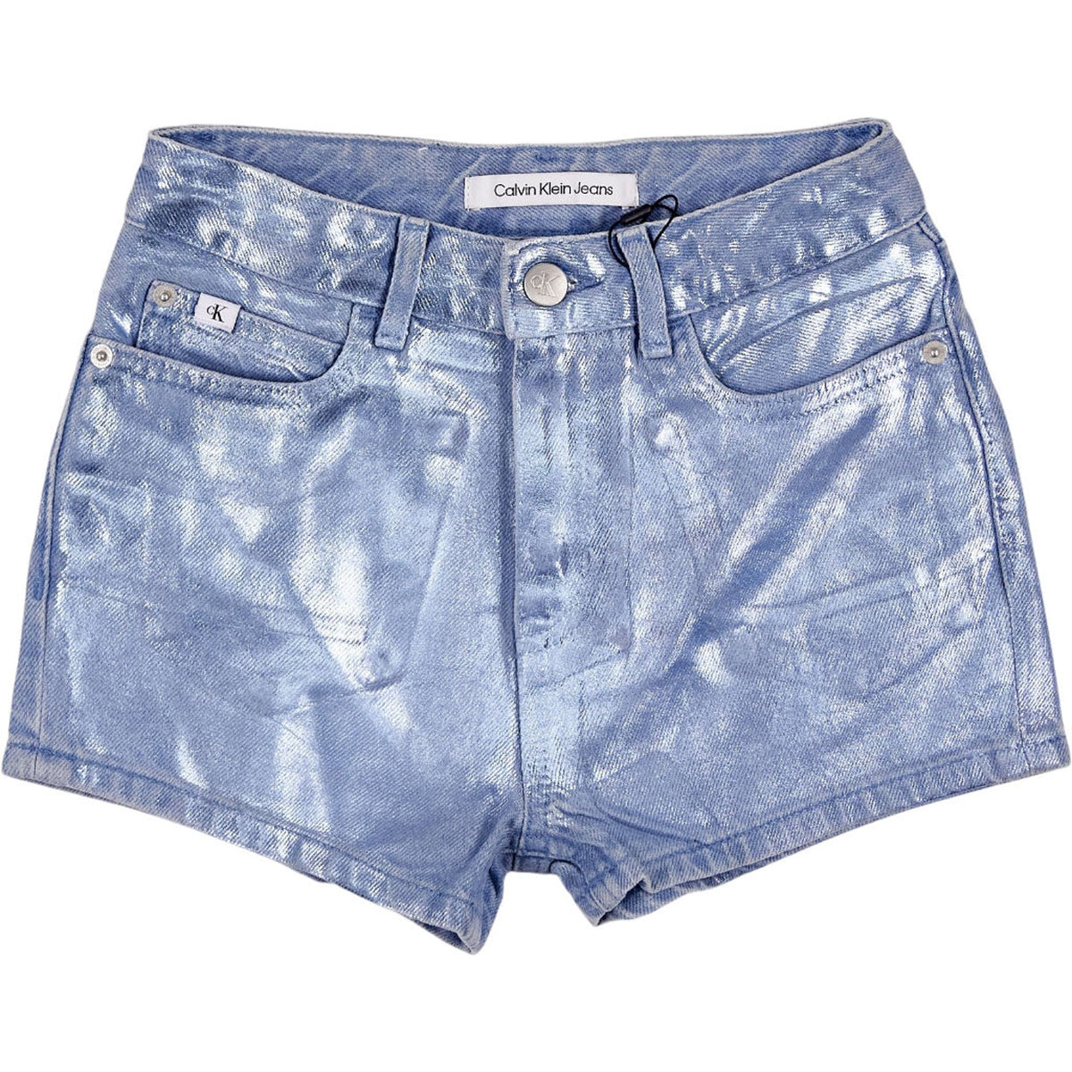 Calvin Klein Metallic Blue Shorts