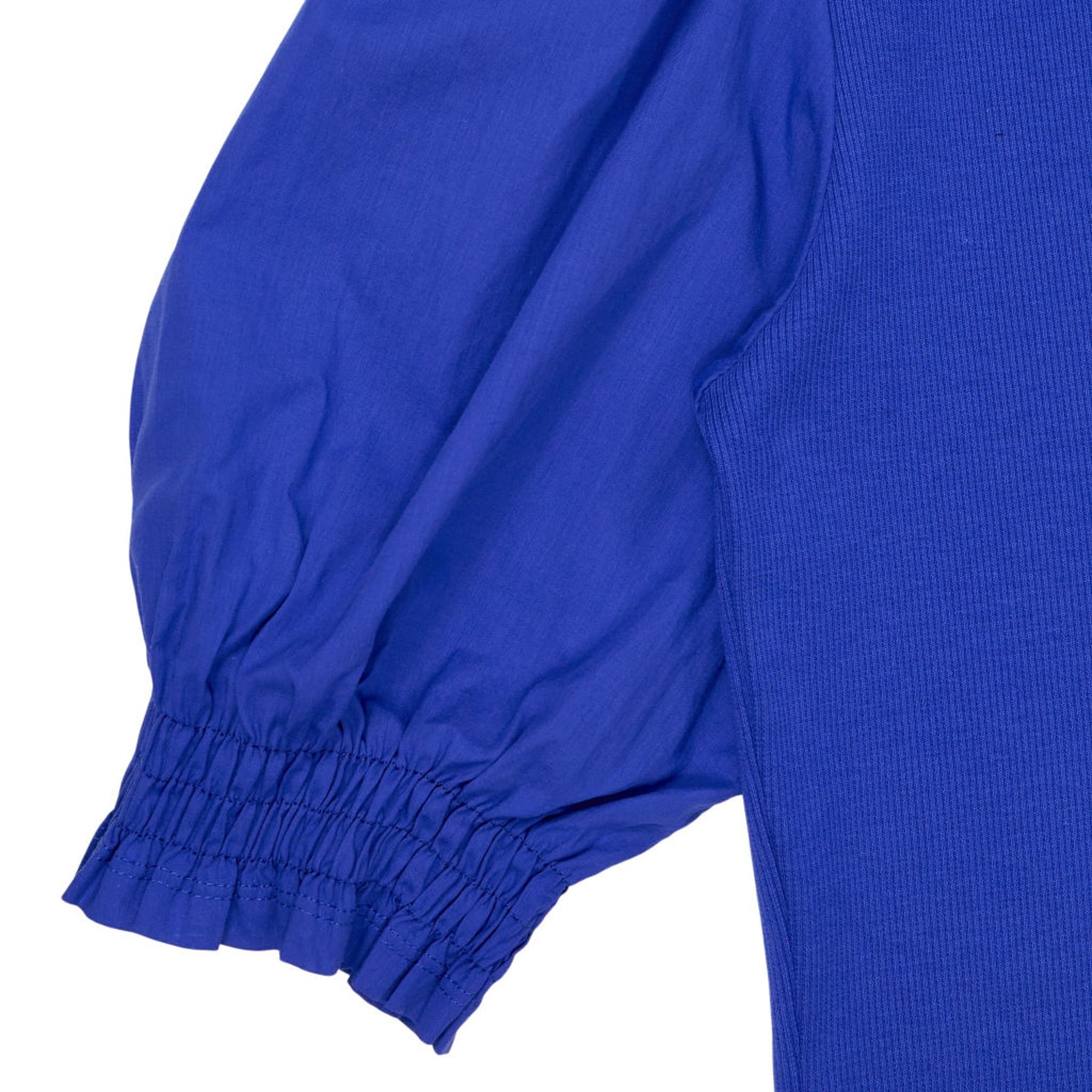 NRBY Blue Puff Sleeve Top