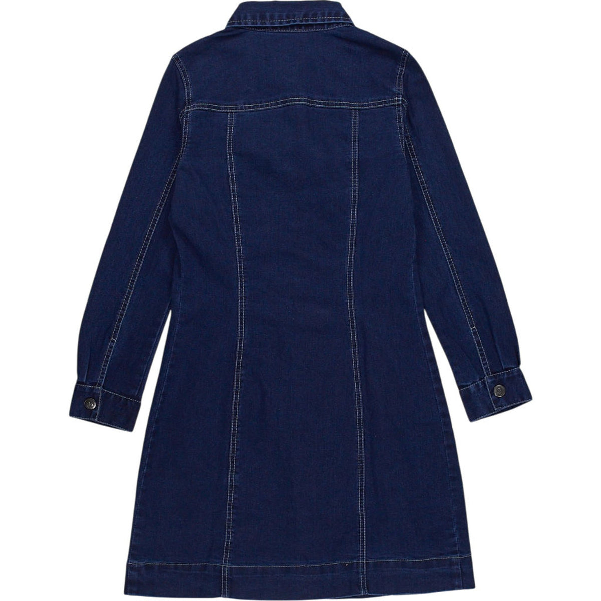 Joanie Dark Wash Denim Shirt Dress