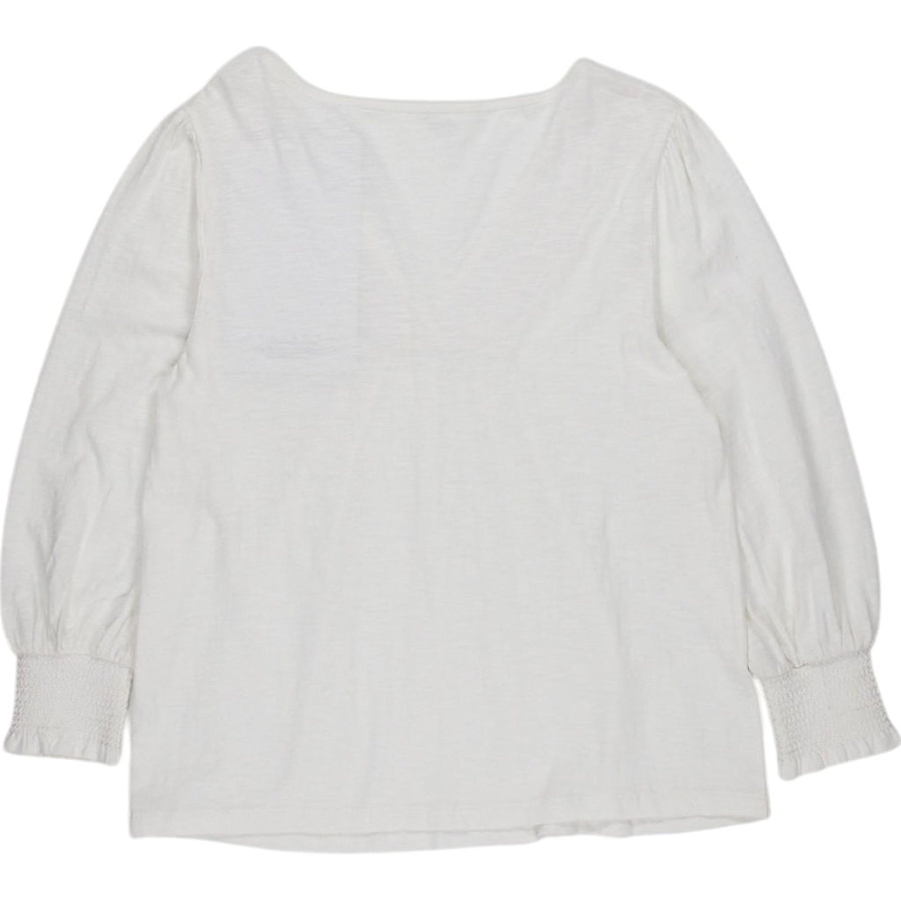 WYSE White Jersey Top