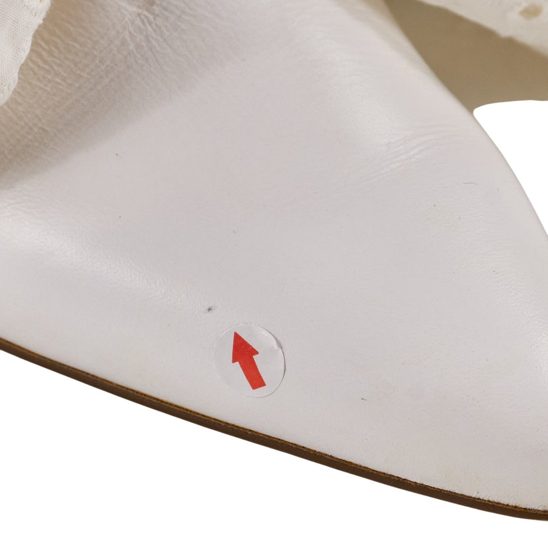 Mother of Pearl White Bow Heeled Mules