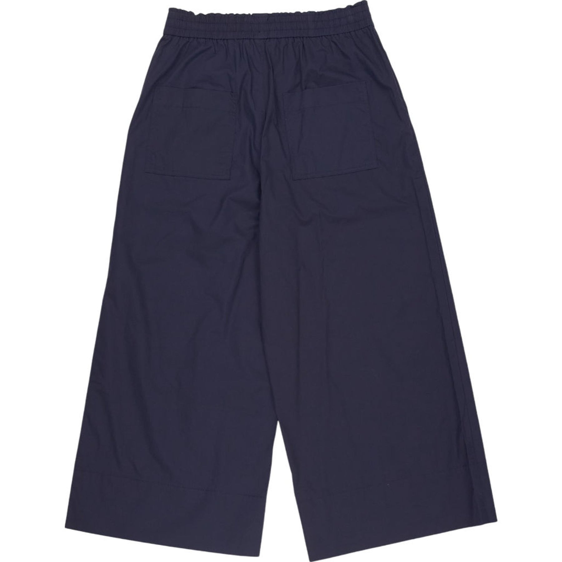 WYSE Navy Wide Leg Trousers 1