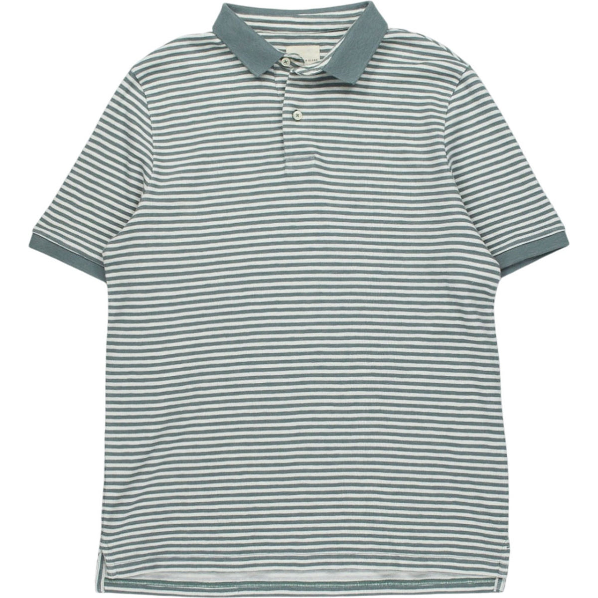 Beaufort & Blake Green Striped Polo Shirt