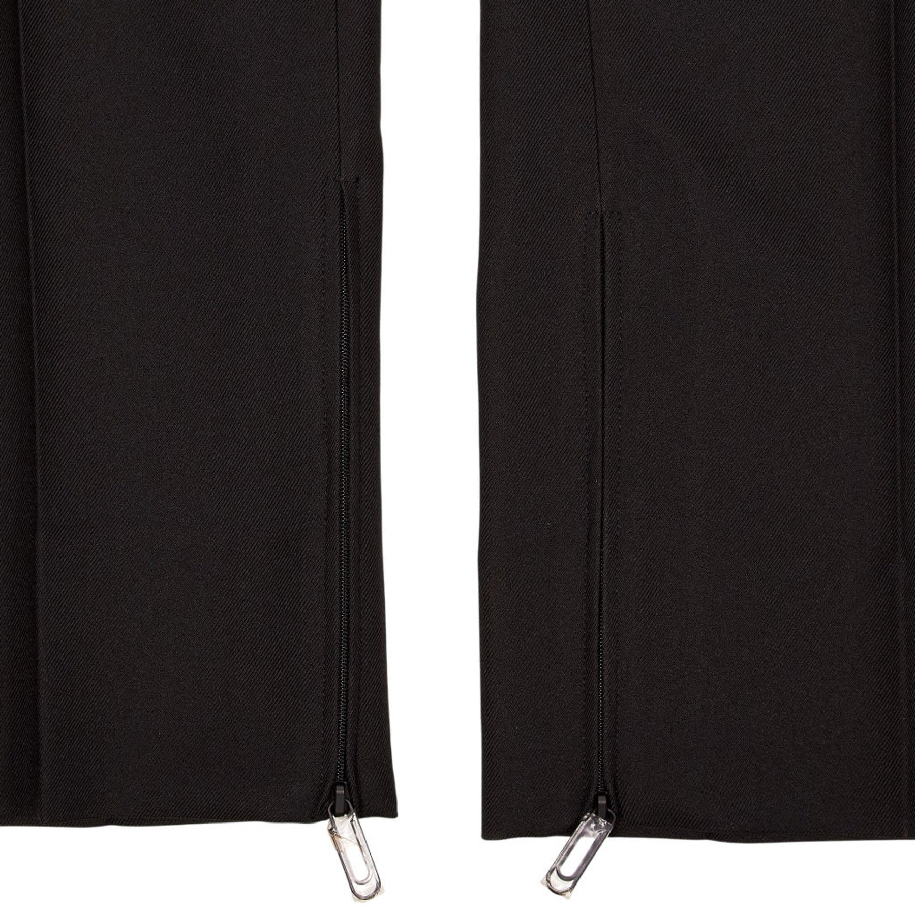 Off-White Black Technical Slim Zip Trousers
