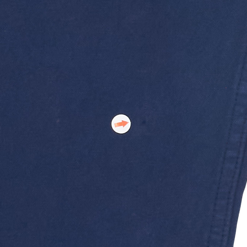 Drakes Navy Cotton Trousers W34"