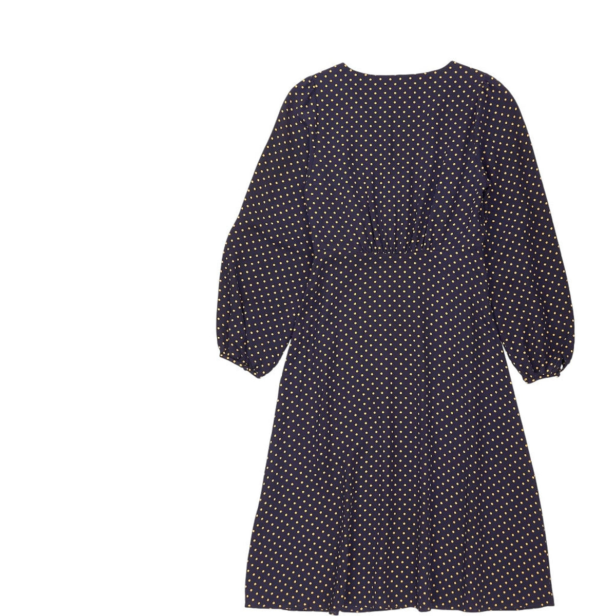 L.K. Bennett Navy Polka Dot Dress