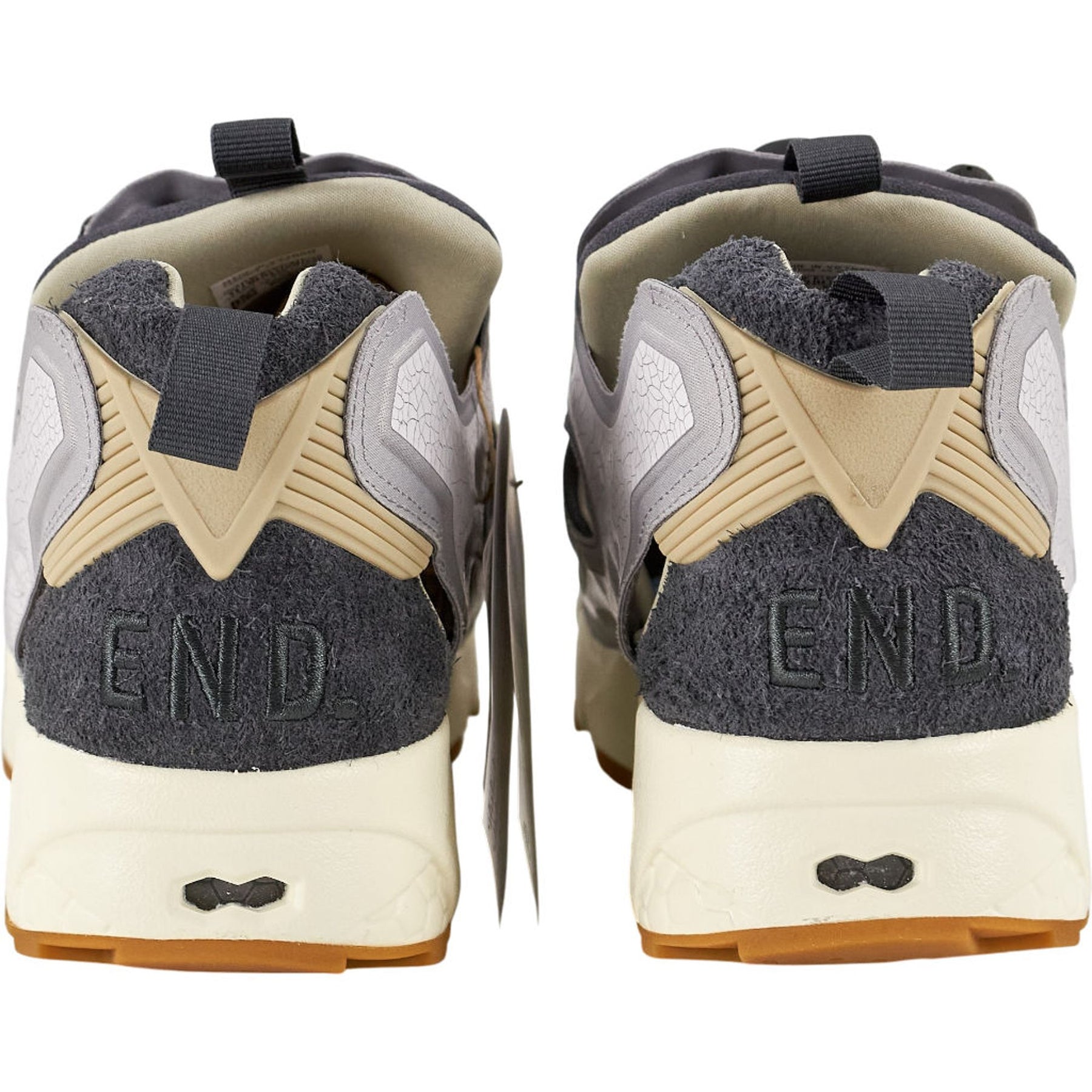 Reebok Grey InstaPump Fury Trainers