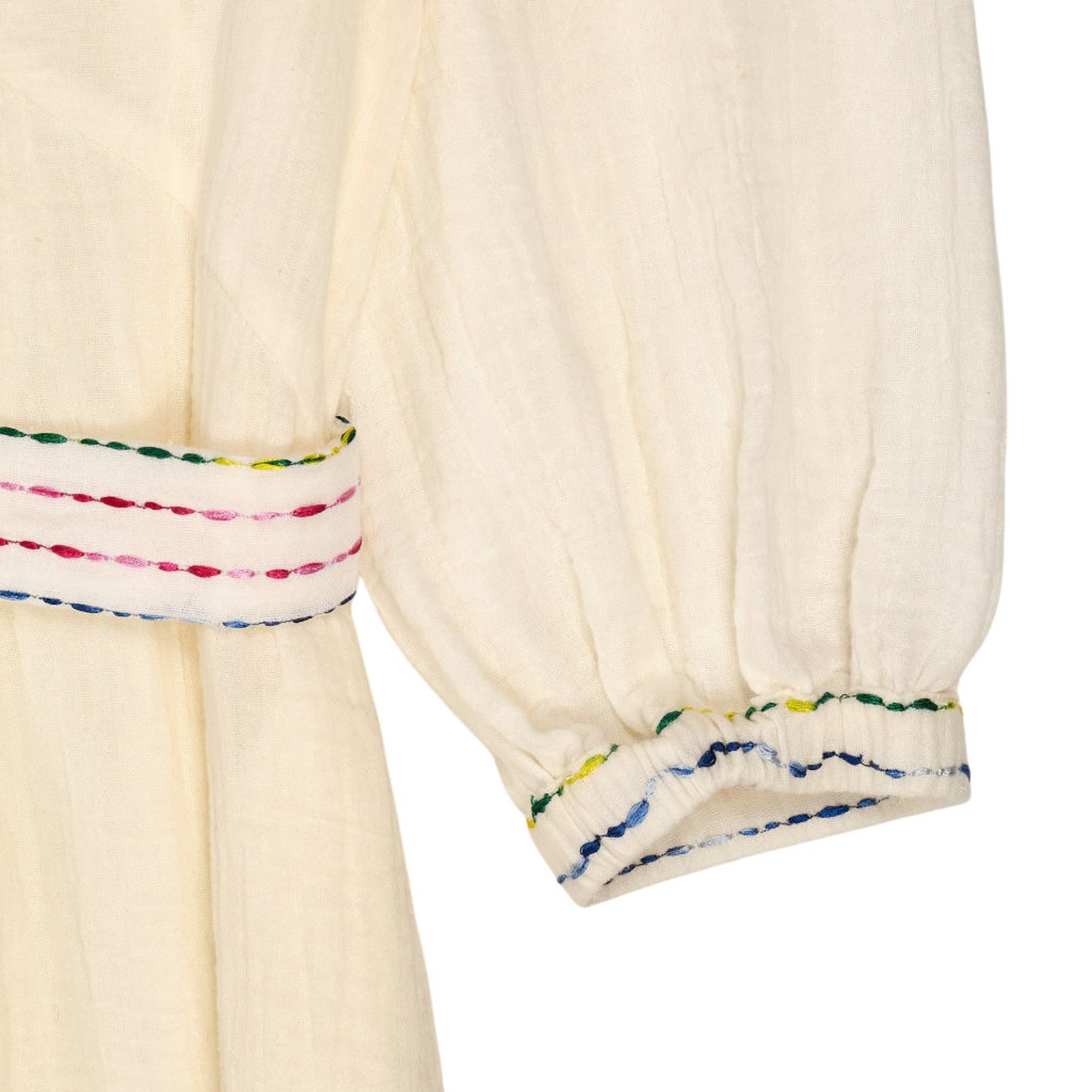 Wyse White Bonnie Dress Cotton Midi