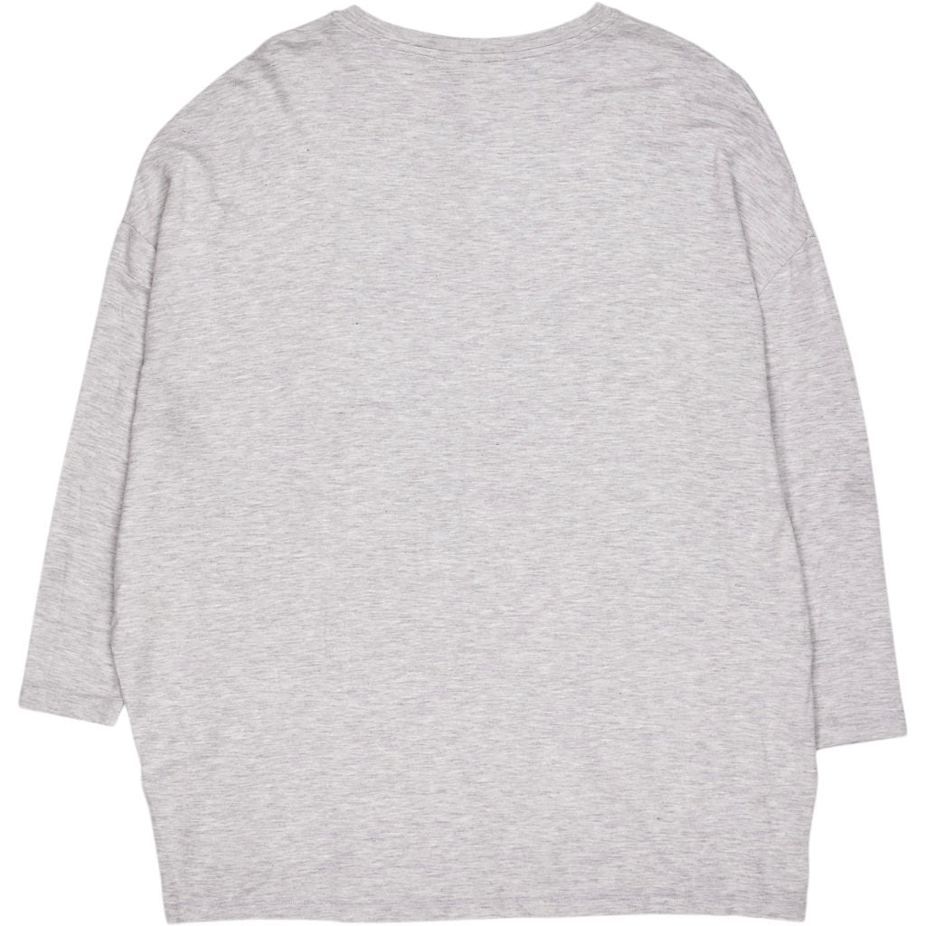 Hush Grey Crew Neck Top