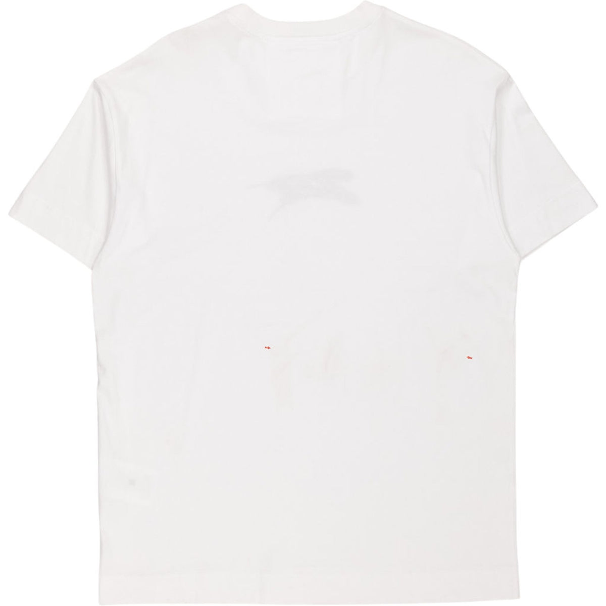 Givenchy White Cotton T-Shirt Feather Print