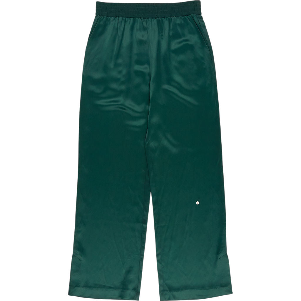 Wyse Green Satin Trousers