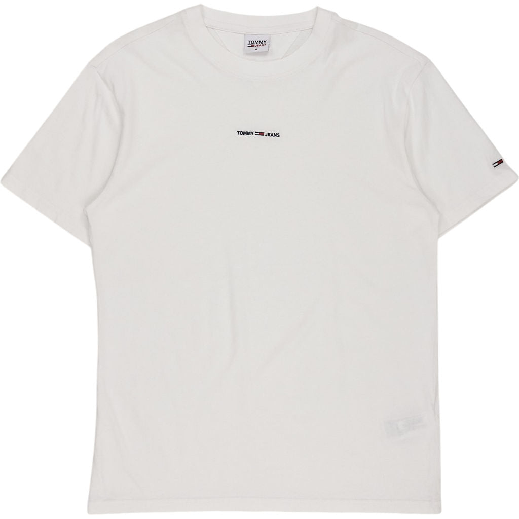 Tommy Jeans White T-Shirt Size